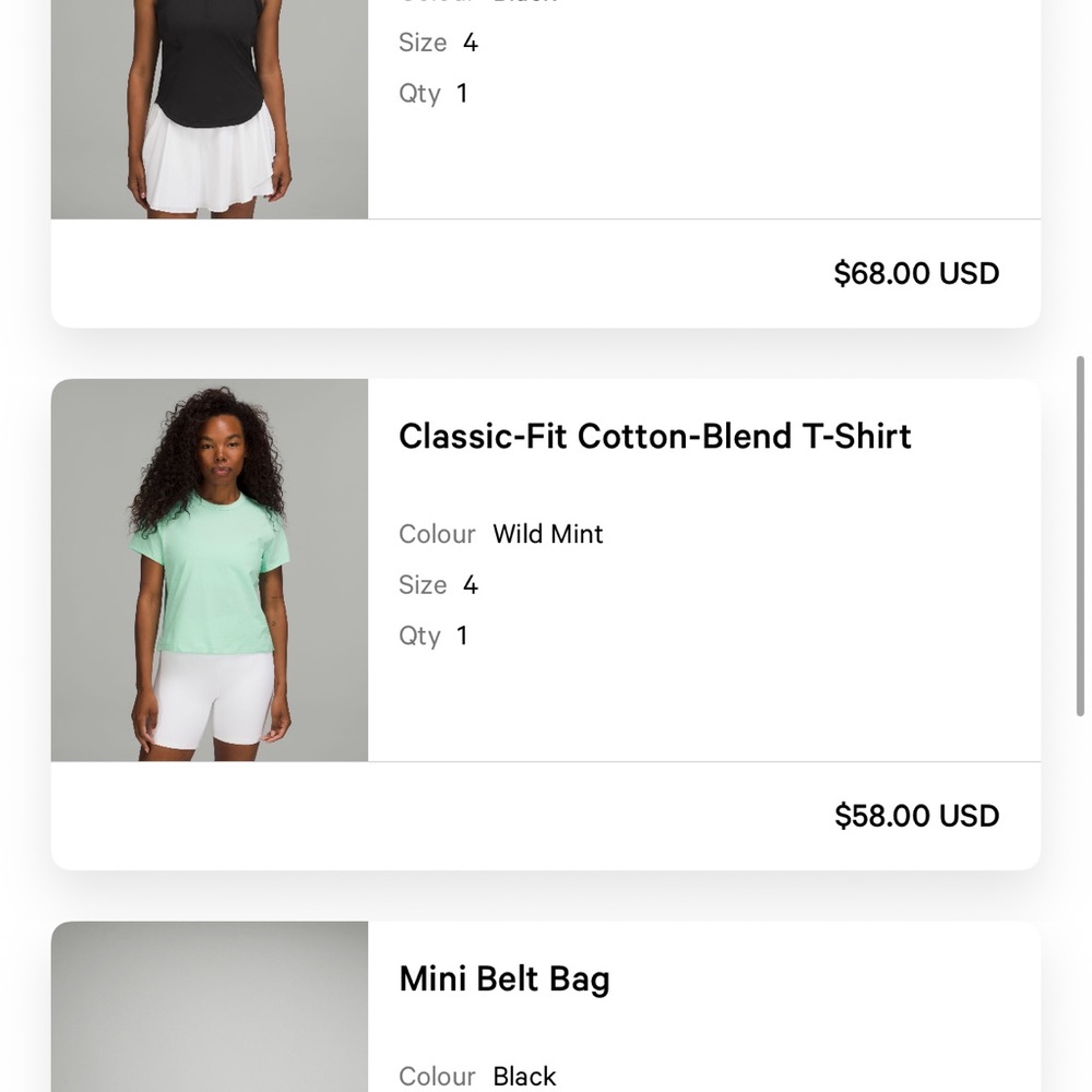Lululemon Classic-Fit Cotton-Blend T-Shirt - Wild Mint Sz 4 - Picture 2 of 4